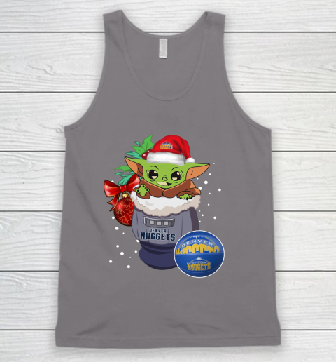 Denver Nuggets Christmas Baby Yoda Star Wars Funny Happy NBA Tank Top 7