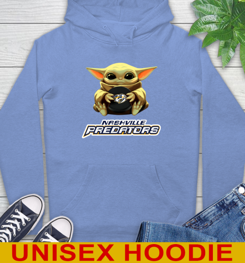 NHL Hockey Nashville Predators Star Wars Baby Yoda Shirt 23