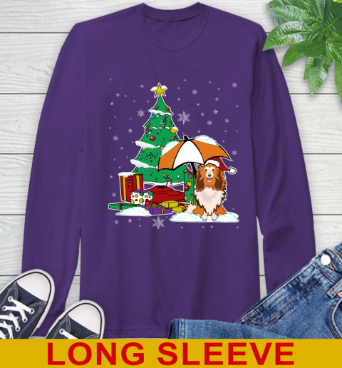 Sheltie Christmas Dog Lovers Shirts 200