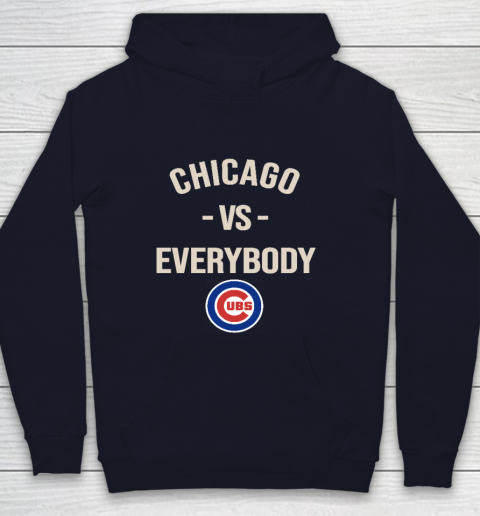 Chicago Cubs Vs Everybody Youth Hoodie 2