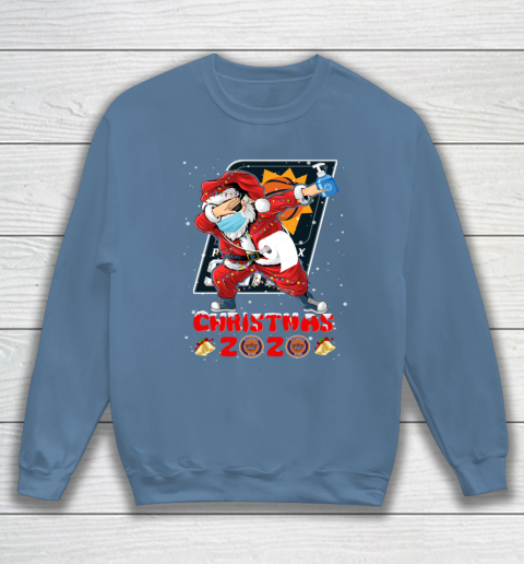 Phoenix Suns Funny Santa Claus Dabbing Christmas 2020 NBA Sweatshirt 6