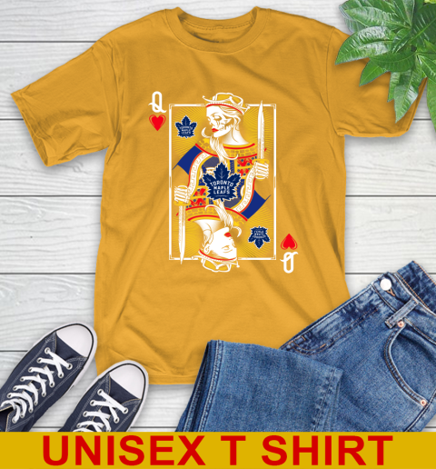 NHL Hockey Toronto Maple Leafs The Queen Of Hearts Card Shirt T-Shirt 2