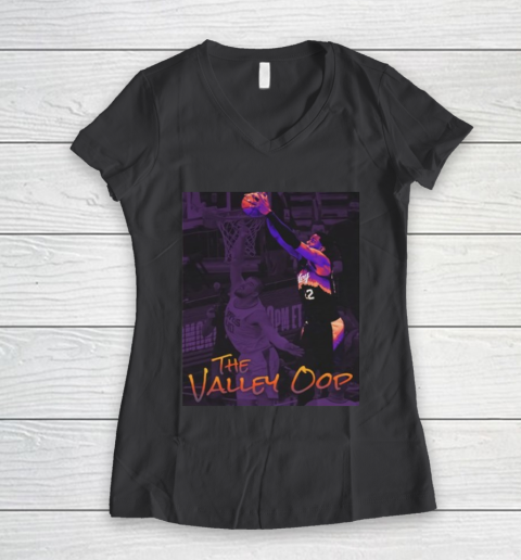 Valley Oop Women's V-Neck T-Shirt 8