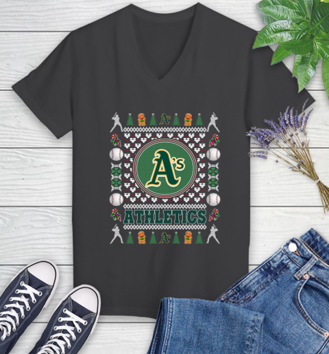 Oakland Athletics Merry Christmas MLB Baseball Loyal Fan Ugly Shirt 81