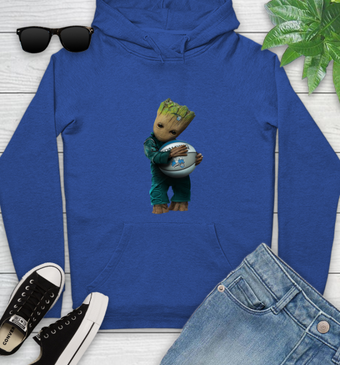 NBA Groot Guardians Of The Galaxy Basketball Sports Orlando Magic Youth Hoodie 9