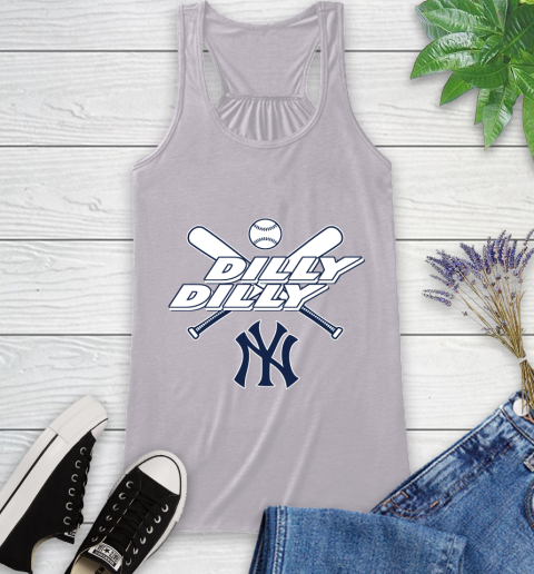 MLB New York Yankees Dilly Dilly Baseball Sports Racerback Tank 5