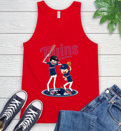 MLB Minnesota Twins Rick And Morty Baseball 75