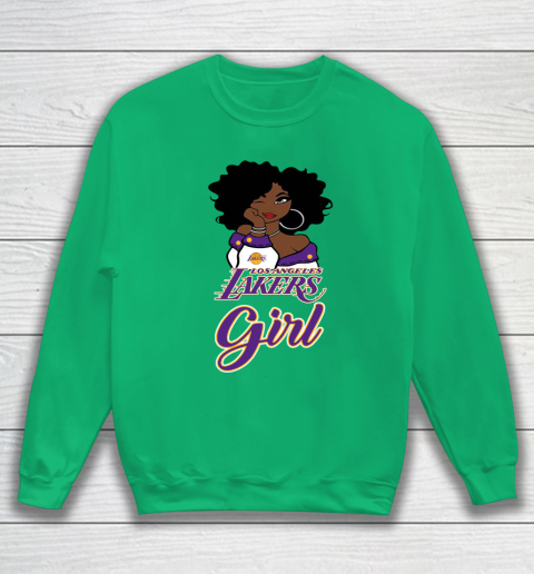 Los Angeles Lakers Girl NBA Sweatshirt 6