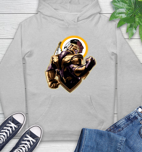 NFL Thanos Avengers Endgame Football Sports Washington Redskins Hoodie 6