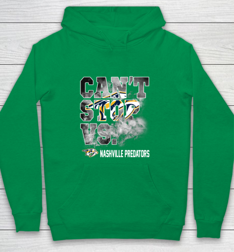 NHL Nashville Predators Hockey Can't Stop Vs Youth Hoodie 4