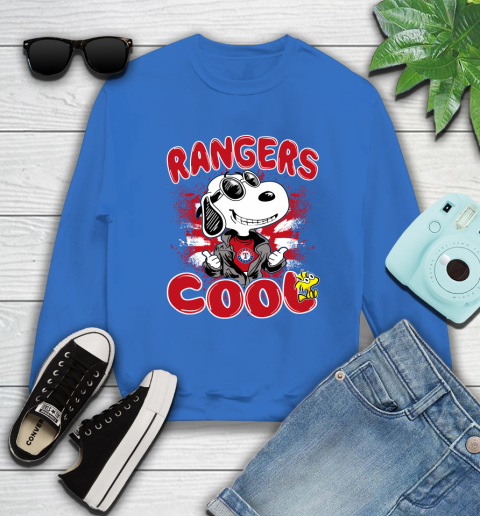 MLB Baseball Texas Rangers Cool Snoopy Shirt Sweatshirt 10