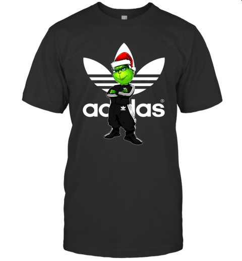 Christmas Santa Grinch Adidas Sweater Sweatshirt Mv Store T-Shirt