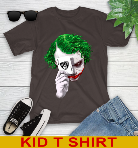 Brooklyn Nets NBA Basketball Joker Card Shirt Youth T-Shirt 6