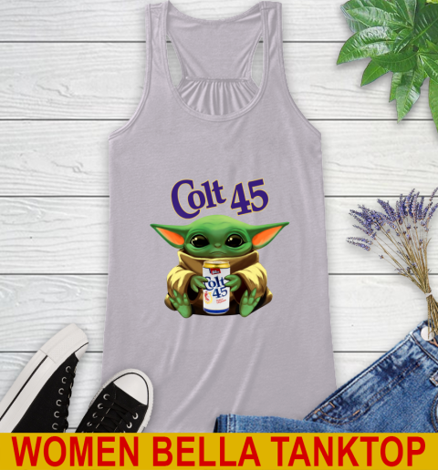 Star Wars Baby Yoda Hugs Colt 45 Beer Shirt 41