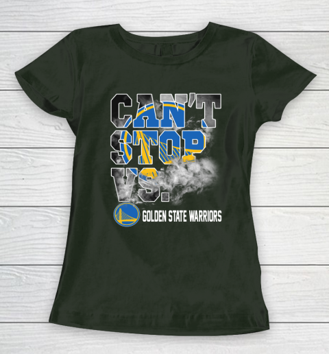 NBA Golden State Warriors Basketball Can't Stop Vs Women's T-Shirt 4