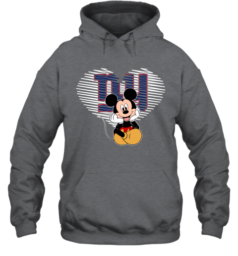 NFL New York Giants The Heart Mickey Mouse Disney Football T Shirt 7zpAs64ExYU hoodie 23 95 151514 front dark heather