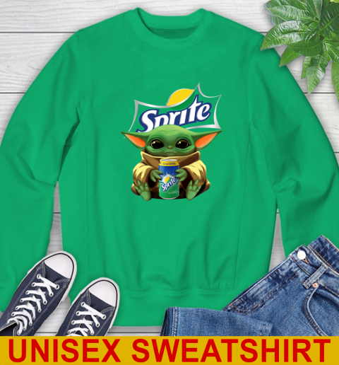 Star Wars Baby Yoda Hugs Sprite Soft Drink Shirt 30