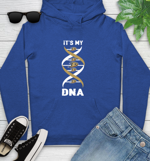 Anaheim Ducks NHL Hockey It's My DNA Sports Youth Hoodie 11