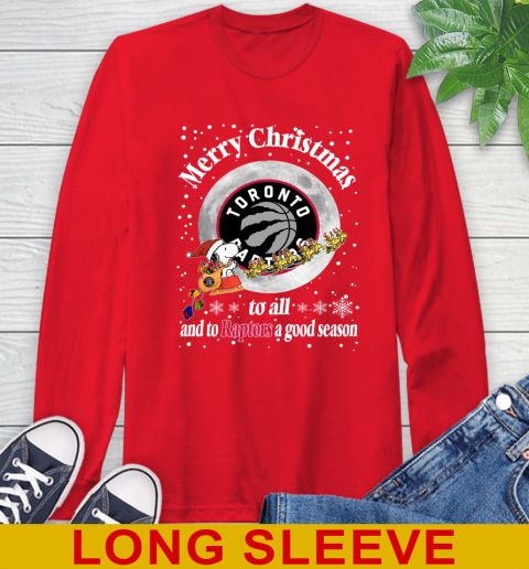 Toronto Raptors Merry Christmas To All And To Raptors A Good Season NBA Basketball Sports Long Sleeve T-Shirt 12