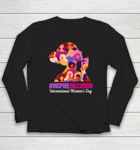Inspire Inclusion International Women's Day 2024 Long Sleeve T-Shirt