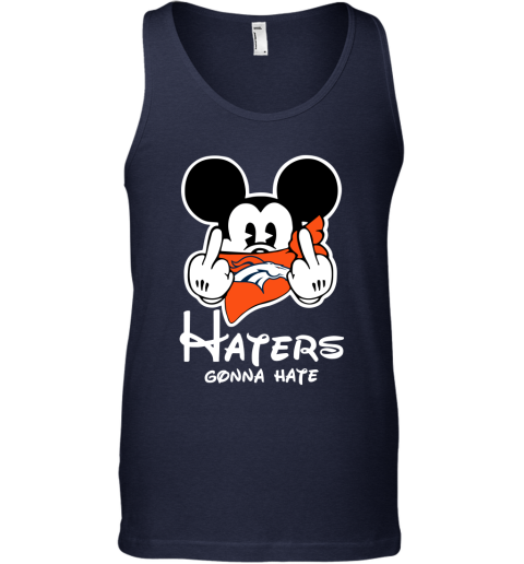 NFL Denver Broncos Haters Gonna Hate Mickey Mouse Disney Football