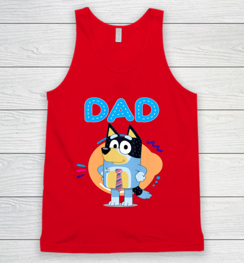 Bluey Dad Lover Forever Father's Day Tank Top 6