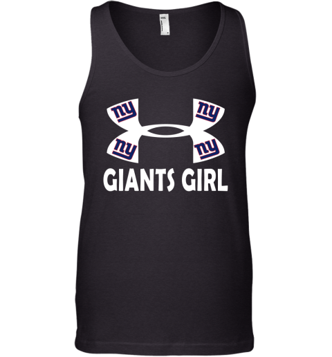 NFL New York Giants Girl Under Armour Football Sports TSU7kODmy9k unisex tank 17 95 151514 front black