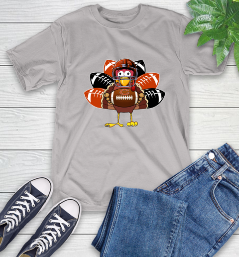 Chicago Bears Turkey Thanksgiving Day T-Shirt 12