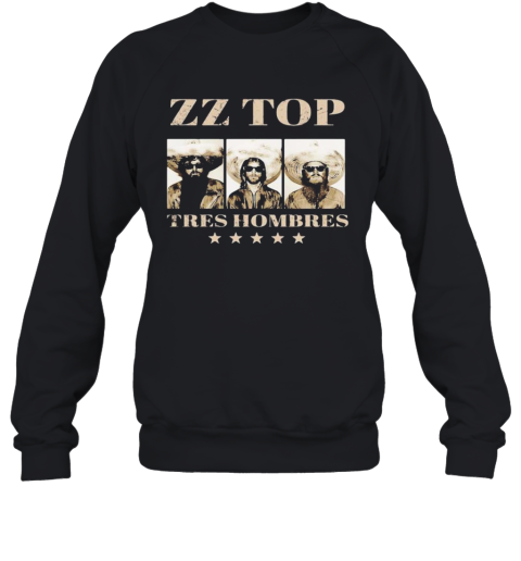 Zz Top Band Tres Hombres Album Sweatshirt