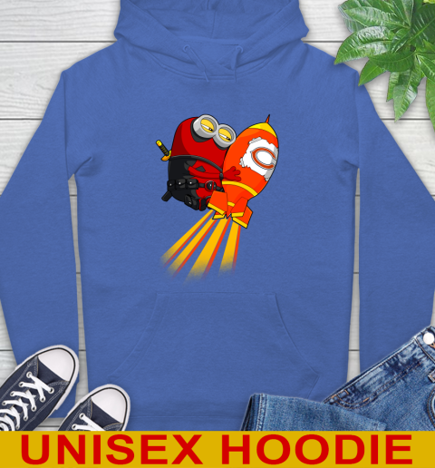 NFL Football Chicago Bears Deadpool Minion Marvel Shirt Hoodie 9