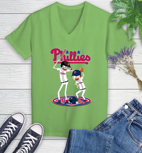 MLB Philadelphia Phillies Rick And Morty Baseball 87