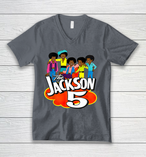 The Jackson 5 V-Neck T-Shirt 4