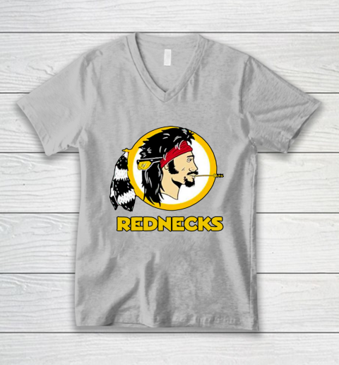 Washington Caucasians Rednecks football team V-Neck T-Shirt 4