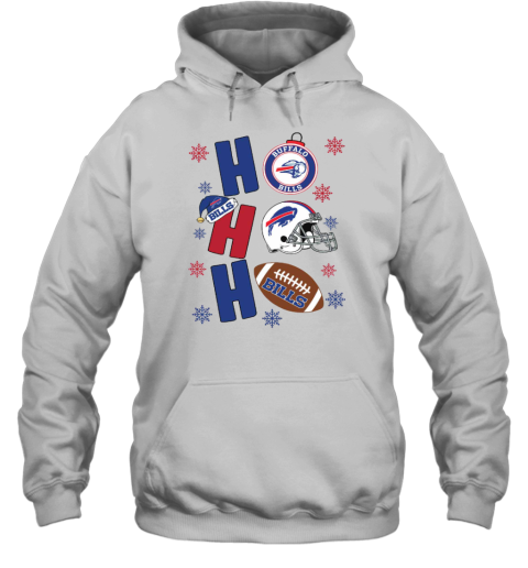 Buffalo Bills Hohoho Santa Claus Christmas Football NFL Hoodie