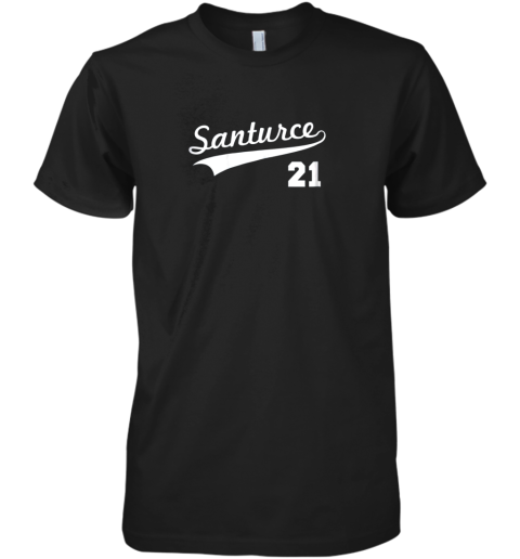 Vintage Santurce 21 Puerto Rico Baseball Premium Men's T-Shirt