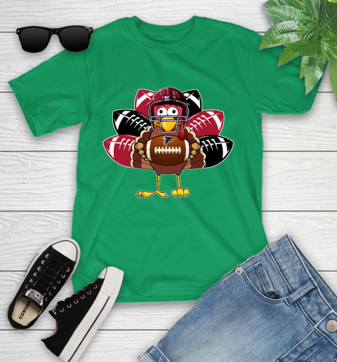 Atlanta Falcons Turkey Thanksgiving Day Youth T-Shirt 6