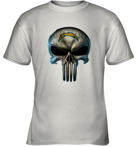 Los Angeles Chargers The Punisher Mashup Football Youth T-Shirt