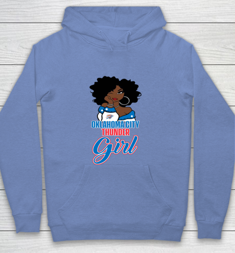 Oklahoma City Thunder Girl NBA Youth Hoodie 10
