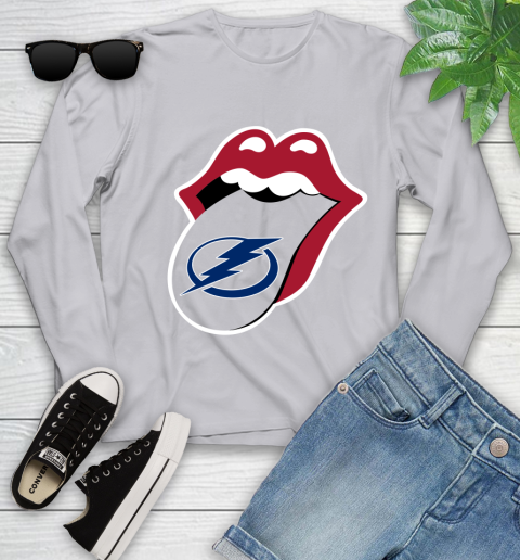 Tampa Bay Lightning NHL Hockey Lips I Root For My Team Adoring Fan 129