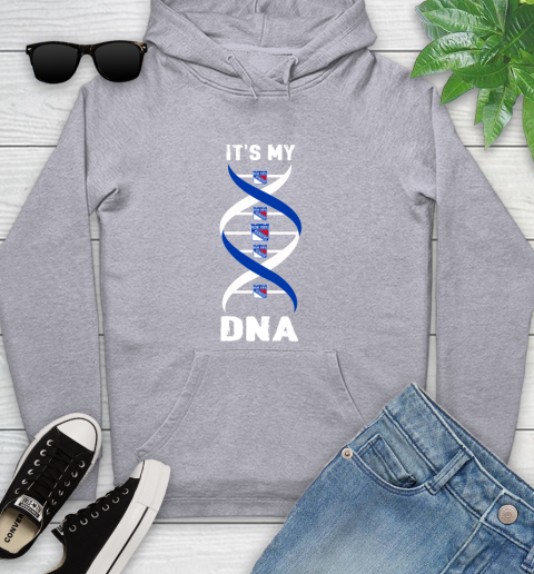 New York Rangers NHL Hockey It's My DNA Sports Youth Hoodie 6