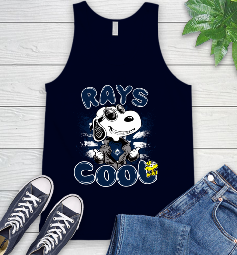MLB Baseball Tampa Bay Rays Cool Snoopy Shirt Tank Top 2