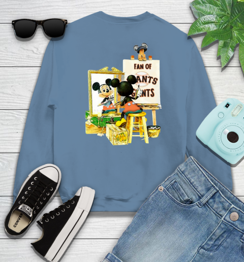 MLB Baseball San Francisco Giants Mickey Drawing Shirt 33