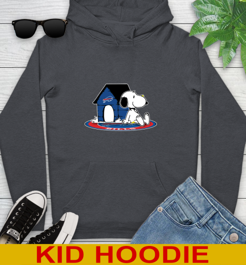 NFL Football Buffalo Bills Snoopy The Peanuts Movie Shirt Youth Hoodie 9