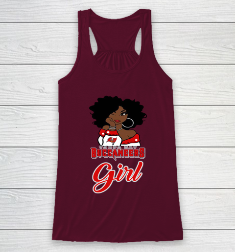 Tampa Bay Buccaneers Girl NFL Racerback Tank 3