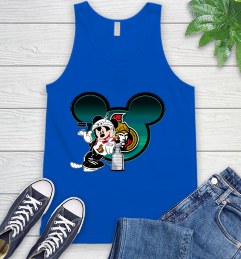 NHL Ottawa Senators Stanley Cup Mickey Mouse Disney Hockey T Shirt Tank Top 5