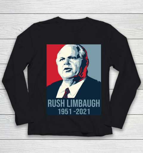 Rush Limbaugh 1954 2021 Youth Long Sleeve