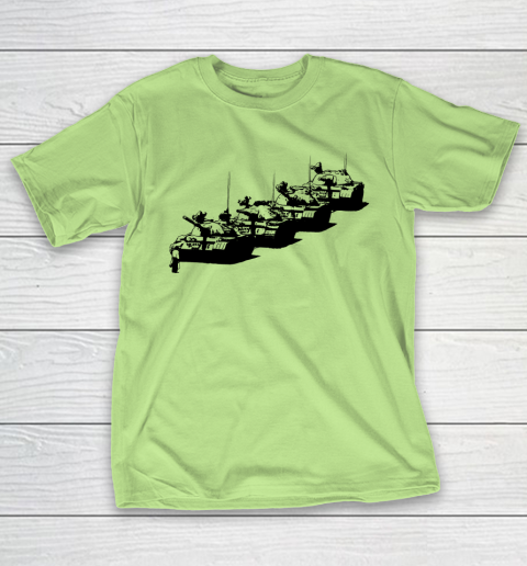 Tank Man Art T-Shirt 6
