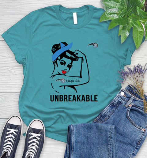 NBA Orlando Magic Girl Unbreakable Basketball Sports Women's T-Shirt 11