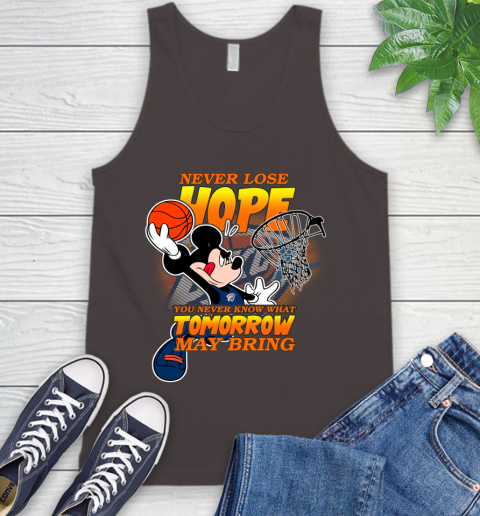 Oklahoma City Thunder NBA Basketball Mickey Disney Never Lose Hope Tank Top 6