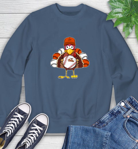 Baltimore Orioles Turkey thanksgiving Sweatshirt 7